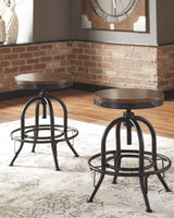 Valebeck - Swivel Barstool (Set of 2) by Signature Design by Ashley® | Bel Furniture