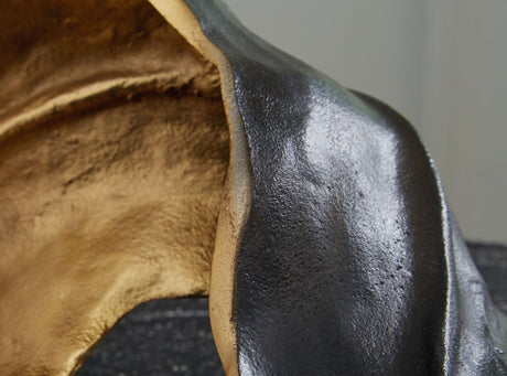 Melinda - Sculpture - Black / Gold Finish - view 3