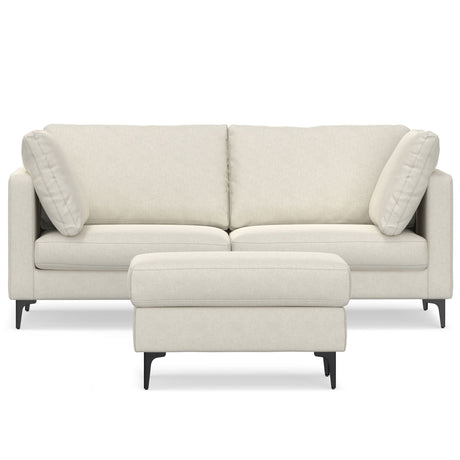 Ava - Mid Century Sofa With Ottoman Set - view 15