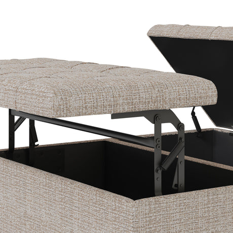 Harrison - Upholstered Coffee Table Storage Ottoman - view 107