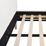 Stockholm - Modern Wavy Headboard Platform Bed by Jennifer Taylor Home | Bel Furniture