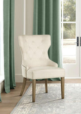 Baney - Tufted Upholstered Dining Chair by CoasterElevations | Bel Furniture