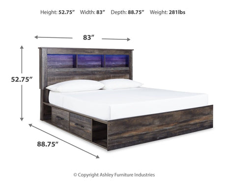 Drystan - Panel Bookcase Bed - view 30