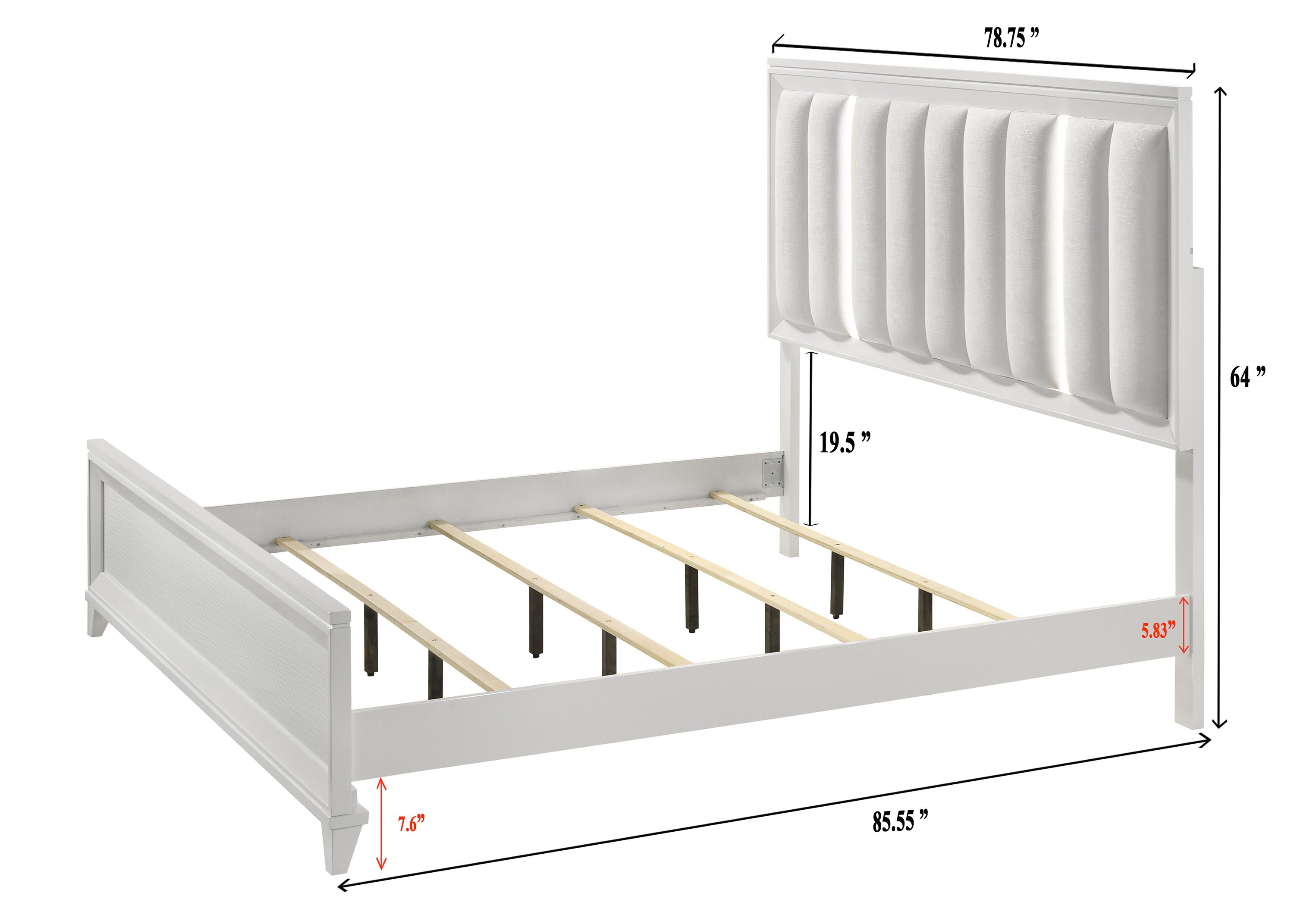 Cressida - Bed With Slats