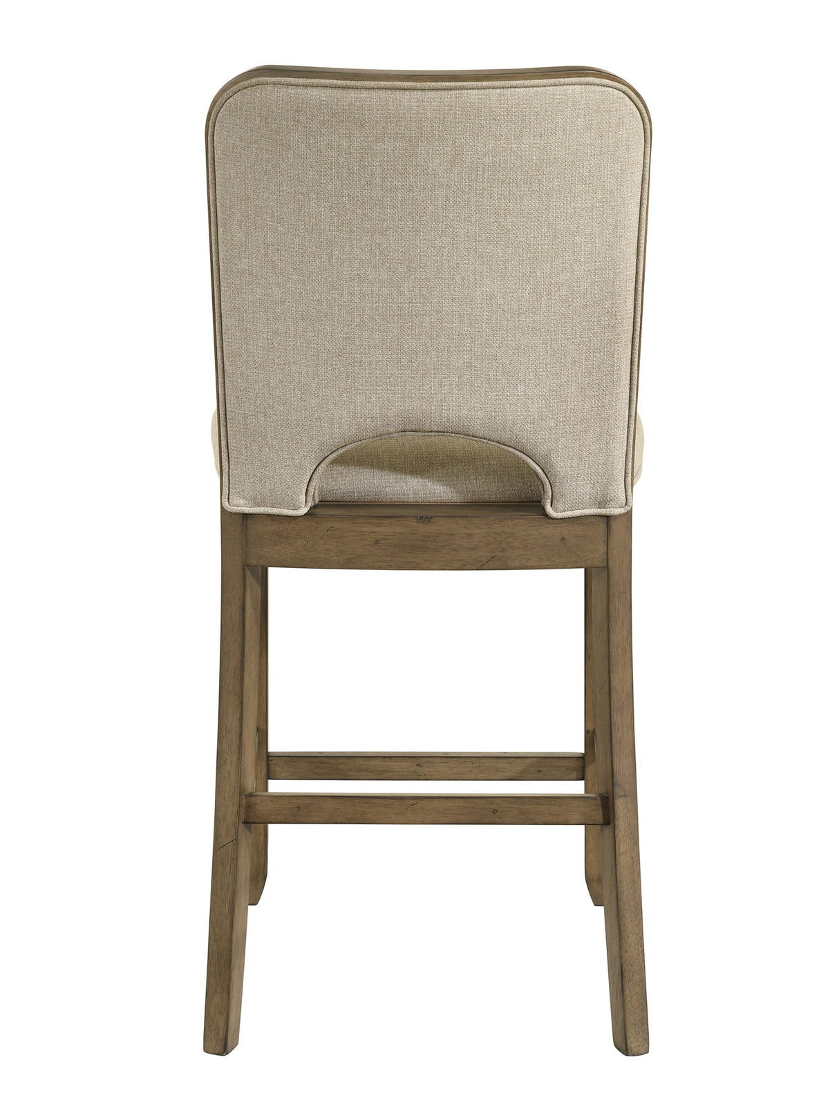 Cockrell - Counter Height Chair (Set of 2) - Light Brown / Beige