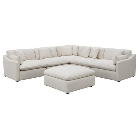 Hobson - Upholstered Modular Sectional Sofa Beige by Coaster Fine Furniture | Bel Furniture