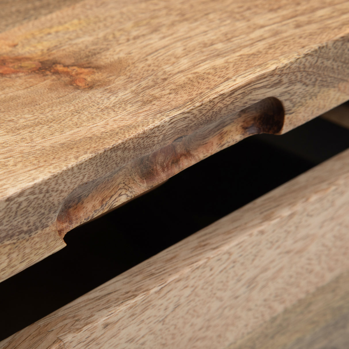 Hunter - Lift Top Square Coffee Table - Natural by Simpli-Home | Bel Furniture