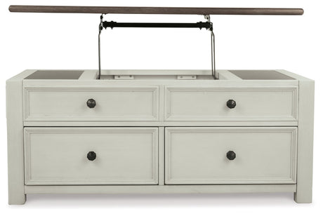 Bolanburg - White / Brown / Beige - Lift Top Cocktail Table by Signature Design by Ashley® | Bel Furniture