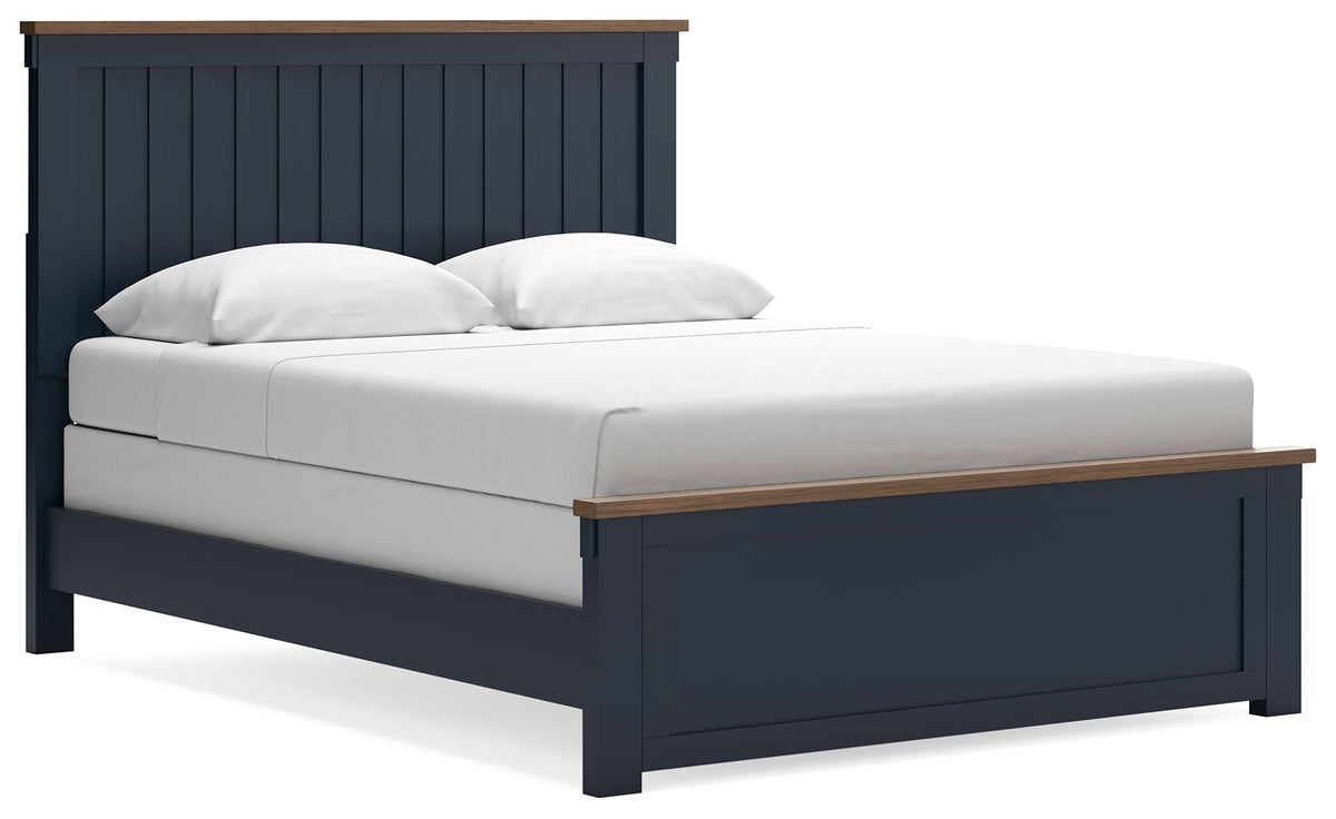 Landocken - Panel Bed Blue by Signature Design by Ashley® | Bel Furniture