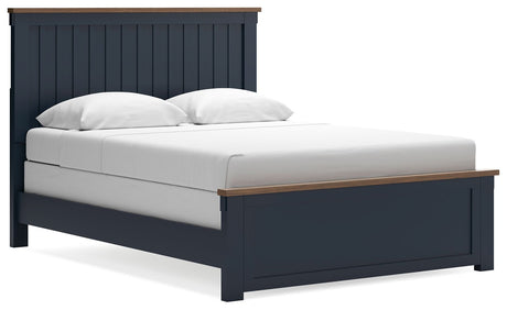 Landocken - Panel Bed Blue by Signature Design by Ashley® | Bel Furniture