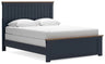 Landocken - Panel Bed Blue by Signature Design by Ashley® | Bel Furniture