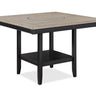 Fulton - Counter Height Table Pearl Silver by Crown Mark | Bel Furniture