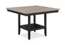 Fulton - Counter Height Table Pearl Silver by Crown Mark | Bel Furniture