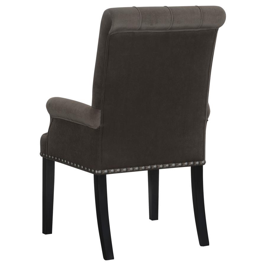 Alana - Upholstered Dining Arm Chair by CoasterElevations | Bel Furniture