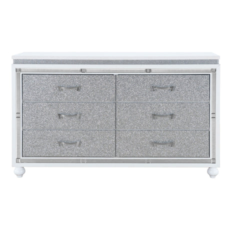 Maloise - Dresser - White by Global Furniture USA | Bel Furniture