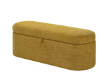 Philipa - Storage Bench Yellow by Crown Mark | Bel Furniture