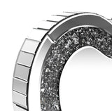 Euston - Heart Shaped Vanity Mirror - Silver by CoasterEveryday | Bel Furniture