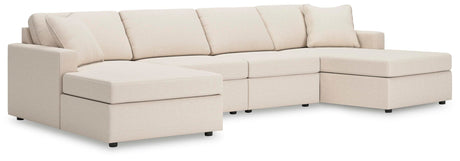 Modmax - Sectional - Oyster - view 39