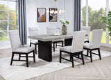 Sebastian - Side Chair (Set of 2) - Black / Gray by Crown Mark | Bel Furniture