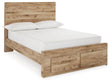 Hyanna - Storage Bed Beige Full 2 Drawers by Signature Design by Ashley® | Bel Furniture