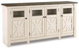 Bolanburg - TV Stand White 4 Doors by Signature Design by Ashley® | Bel Furniture