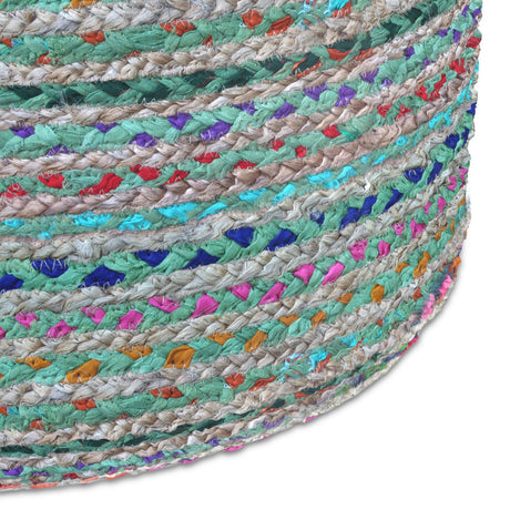 Margo - Handcrafted Round Pouf - view 13