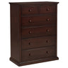 Sumerlin - 6-Drawer Bedroom Chest Of Drawers Dark Brown by Coaster Fine Furniture | Bel Furniture
