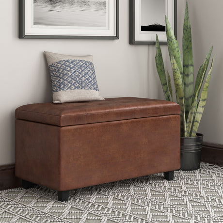 Cosmopolitan - Upholstered Storage Ottoman - view 63