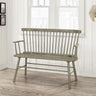 Jerimiah - Spindleback Bench Gray by Crown Mark | Bel Furniture
