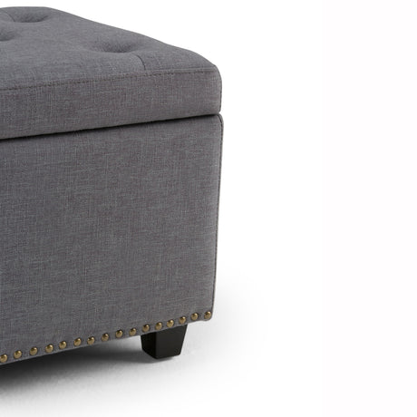 Hamilton - Upholstered Storage Ottoman - view 38