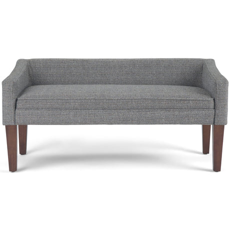 Parris - Contemporary Upholstered Bench - view 2