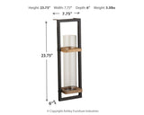 Colburn - Natural / Black - Wall Sconce by Signature Design by Ashley® | Bel Furniture