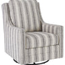 Kambria - Swivel Glider Accent Chair Pearl Silver by Signature Design by Ashley® | Bel Furniture