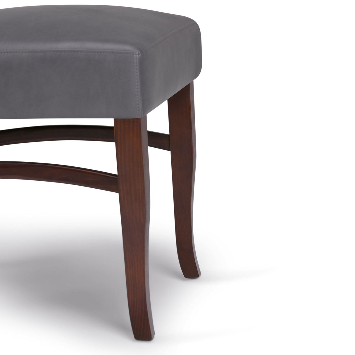 Ezra - Deluxe Dining Chair (Set of 2) - Stone Gray by Simpli-Home | Bel Furniture