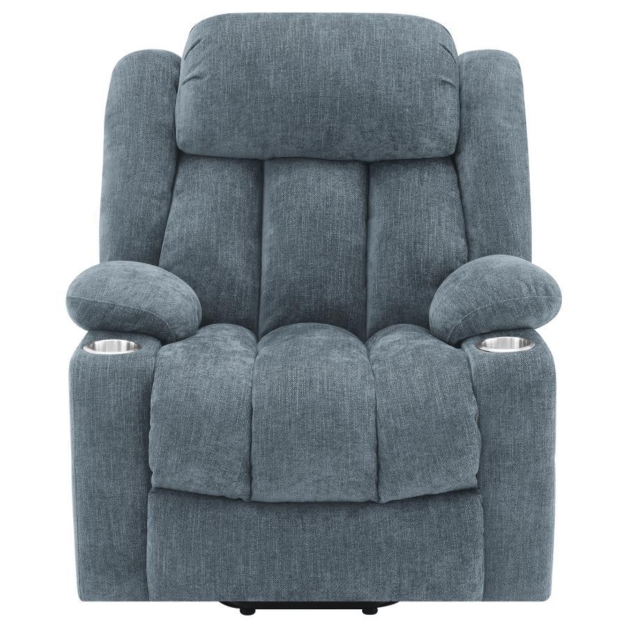 Houston - Upholstered Power Lift Recliner Chair by CoasterEveryday | Bel Furniture