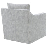 Winter - Upholstered Sloped Arm Accent Swivel Chair by Coaster Fine Furniture | Bel Furniture