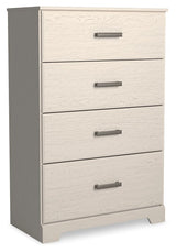 Stelsie - Four Drawer Chest - White