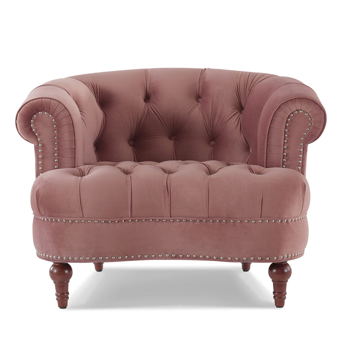 La Rosa - Victorian Tufted Upholstered Accent Chair