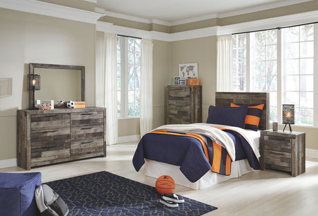 Derekson - Headboard With Bed Frame by Benchcraft® | Bel Furniture