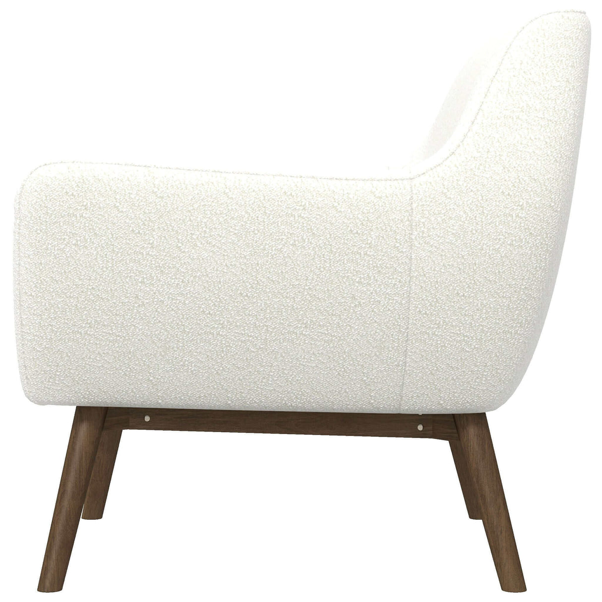 Panom - Lounge Chair - Brown / White by Ashcroft Furniture | Bel Furniture