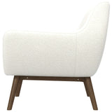 Panom - Lounge Chair - Brown / White by Ashcroft Furniture | Bel Furniture