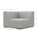 Rex - Corner Sofa Module - Gray