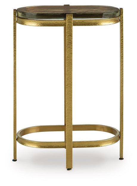 Porterville - Accent Table - Gold Finish - view 4