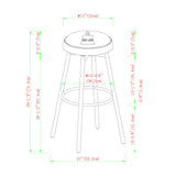 Echoize - Bar Stool - Emerald