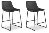 Centiar - Upholstered Barstool (Set of 2) by Signature Design by Ashley® | Bel Furniture