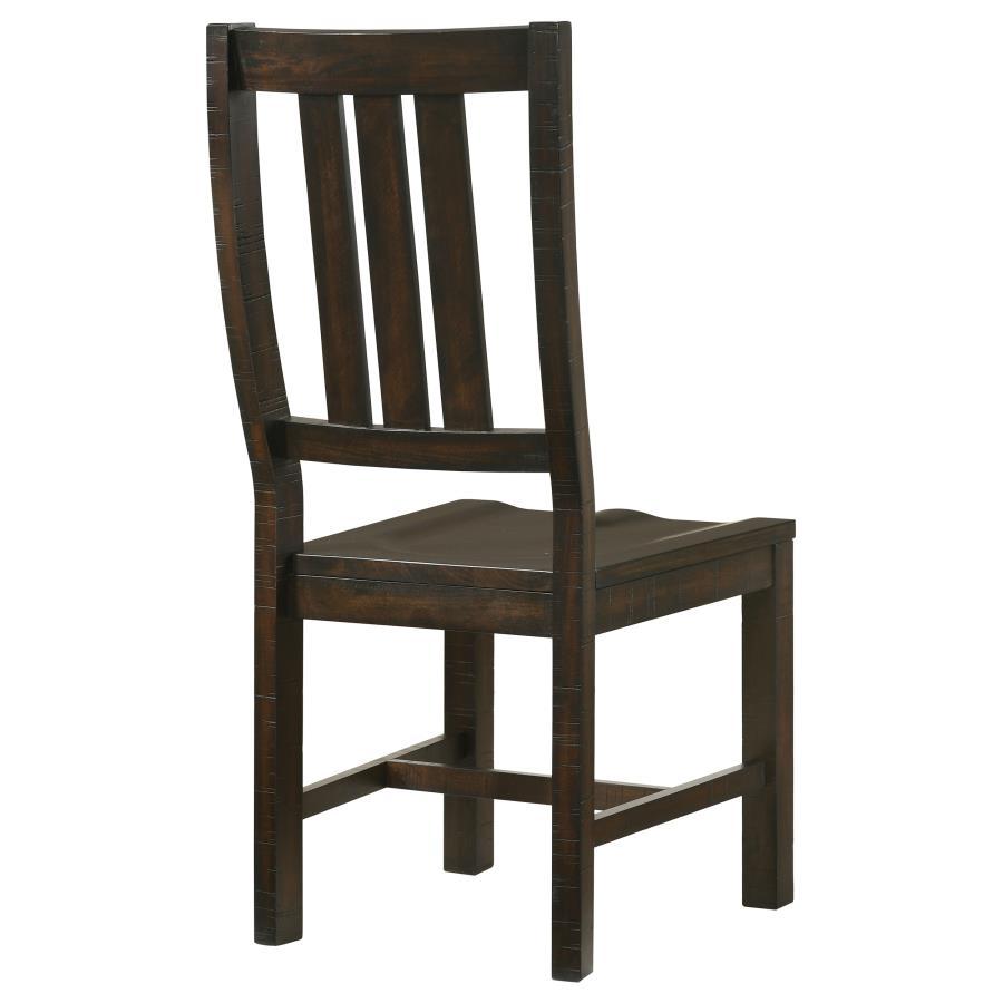 Calandra - Slat Back Side Chairs (Set of 2) - Vintage Java