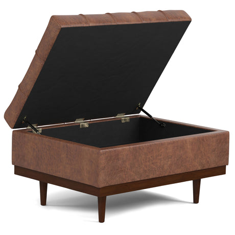 Mariah - Upholstered Lift Top Table Storage Ottoman - view 23
