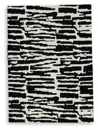 Bramshaw - Area Rug Black 5' x 7' by Signature Design by Ashley® | Bel Furniture