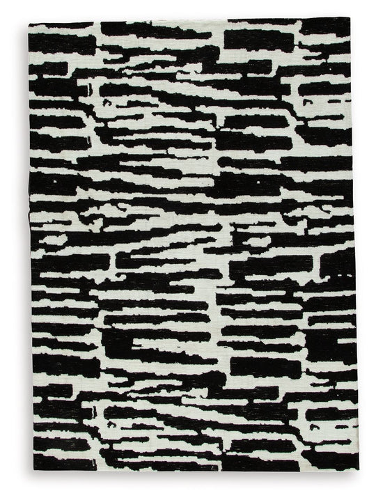 Bramshaw - Area Rug Black 8' x 10' by Signature Design by Ashley® | Bel Furniture