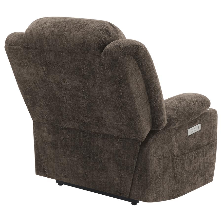 Houston - Upholstered Power Lift Recliner Chair by CoasterEveryday | Bel Furniture